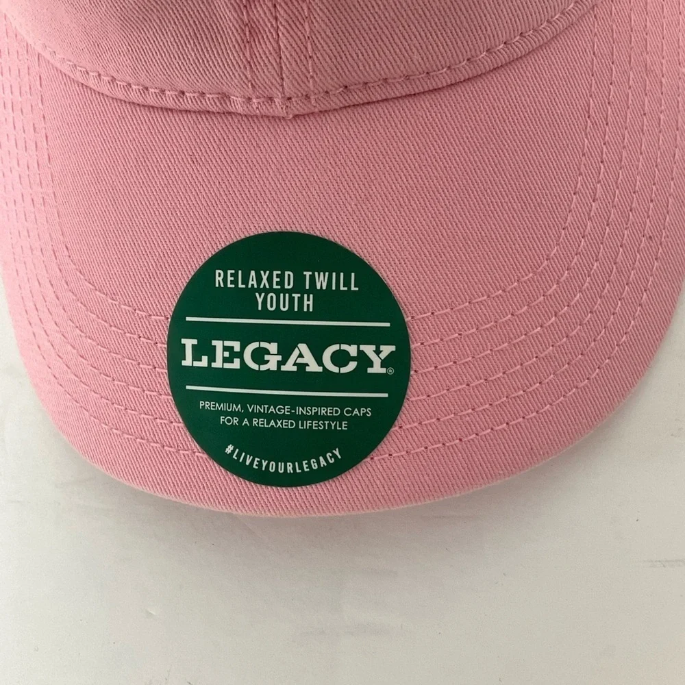 LEGACY Xavier U HBCU Light Pink Baseball Hat NWT Cotton Dad Cap Youth Adjustable